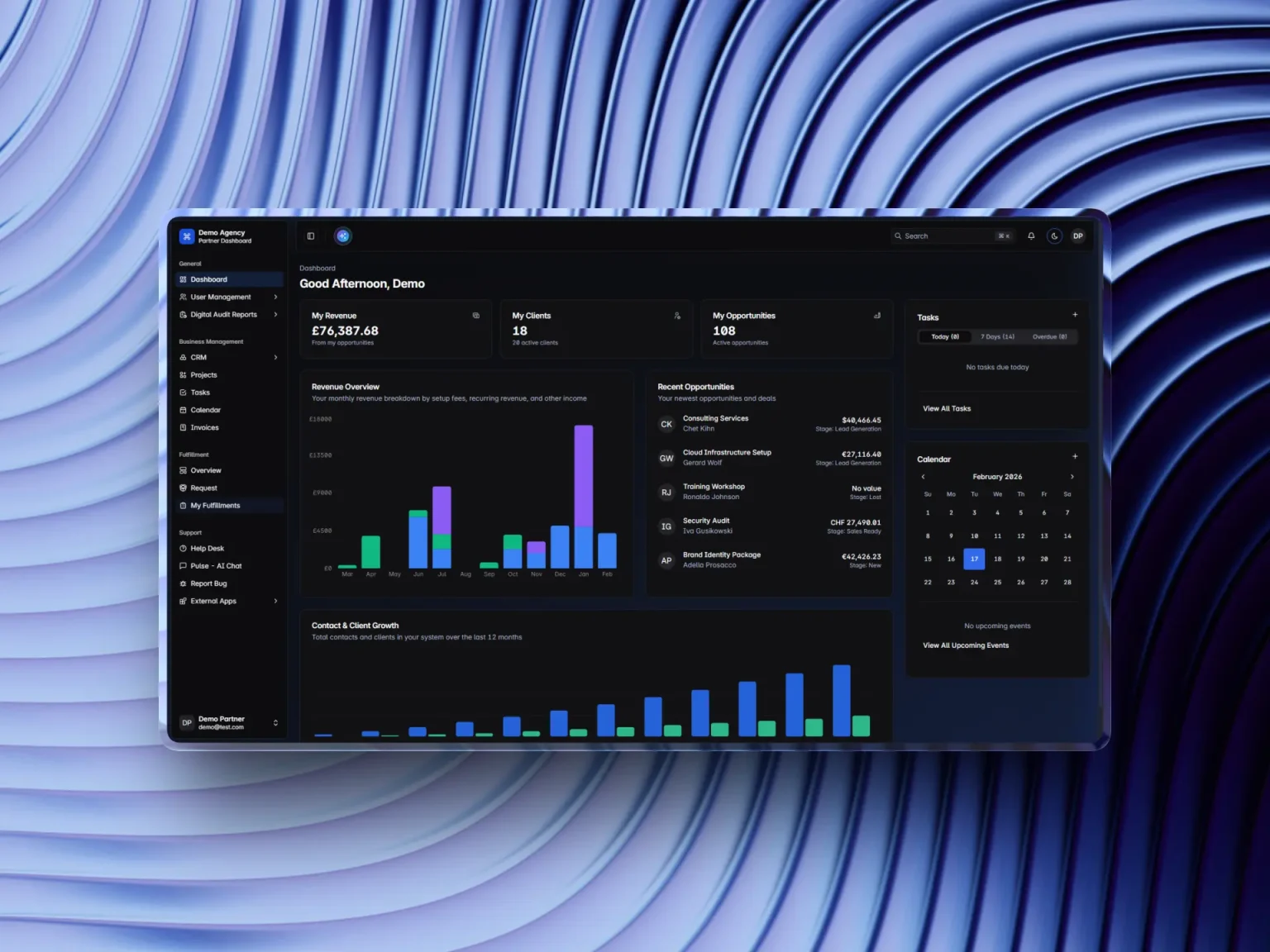Dashboard Overview